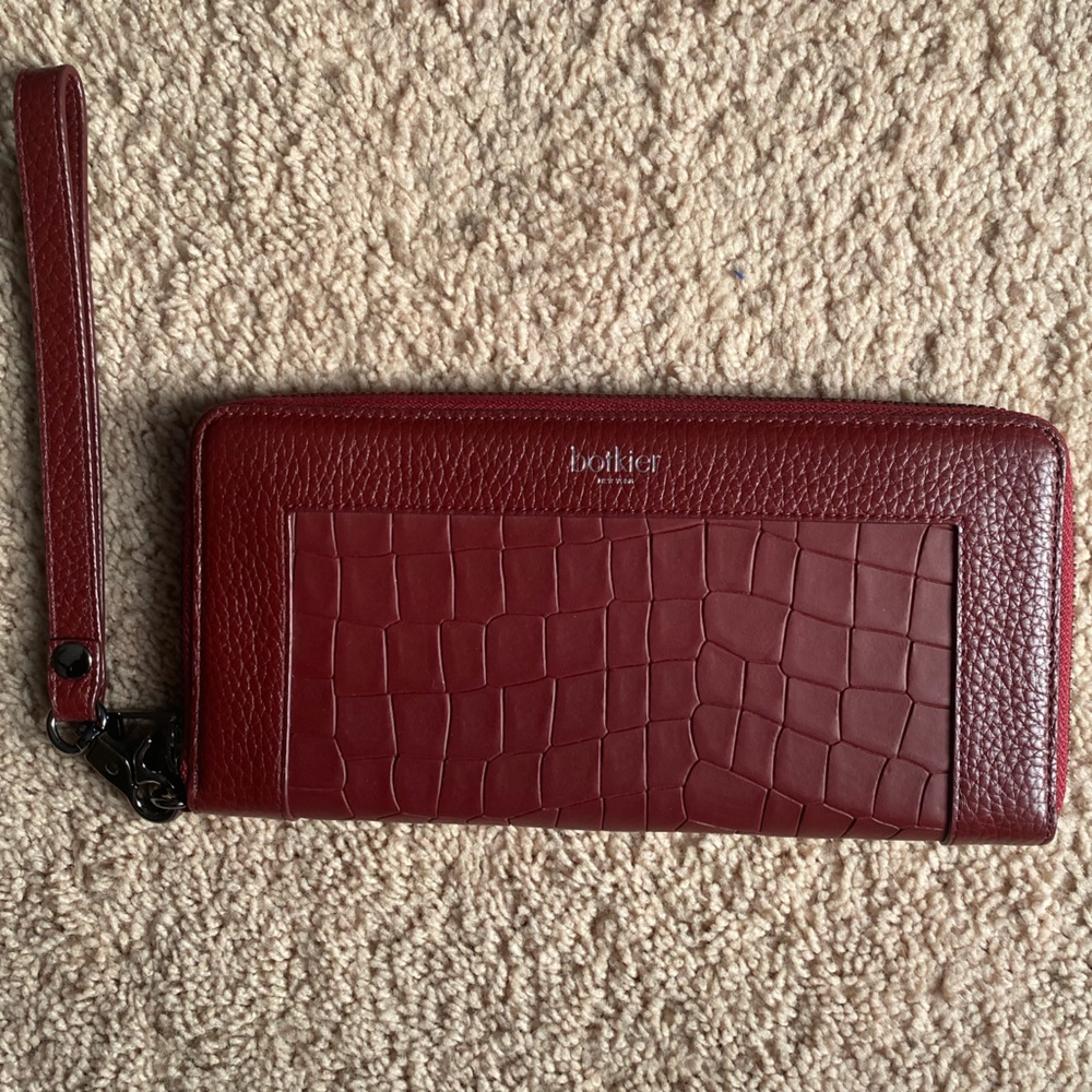 BOTKIER CROC ZIP WALLET
